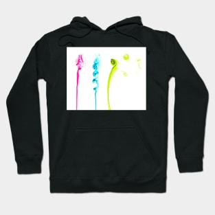 Abstract colorful smoke Hoodie